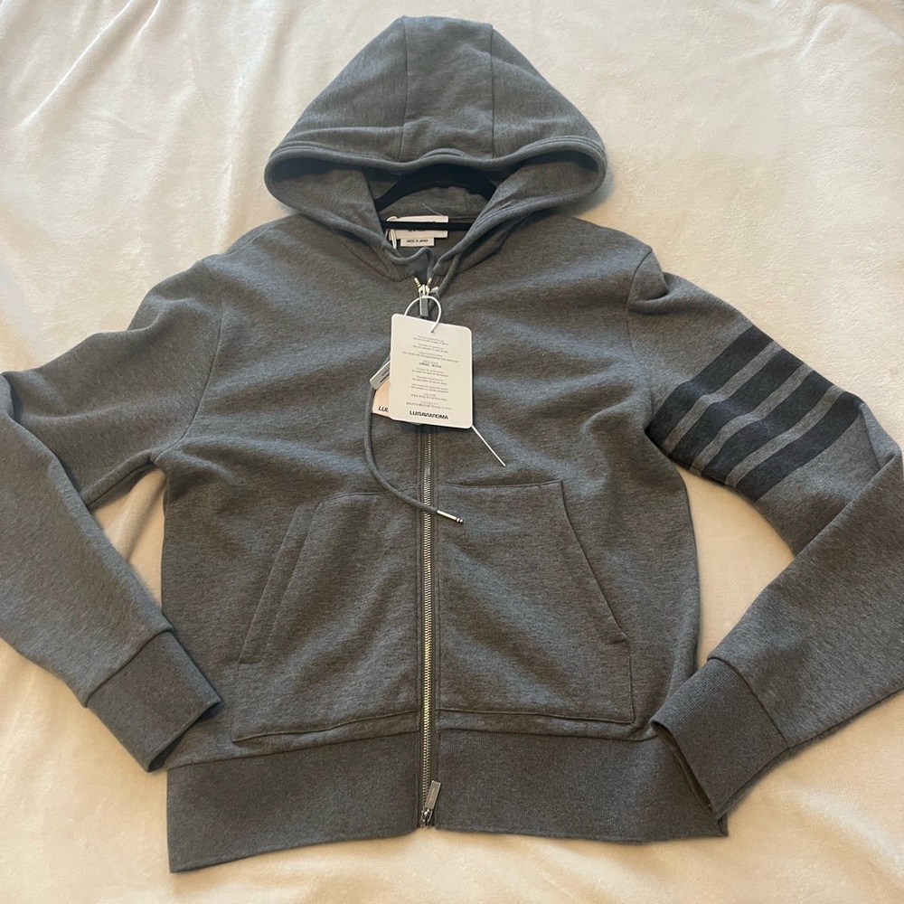BNWT Thom Browne 4 bar Hoody
